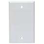 Leviton 001-88014-000 1-Gang Blank Wallplate, White