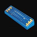 Box Of Personalised Pencils - Blue. Can be personalised with up to 15 characters/letters
