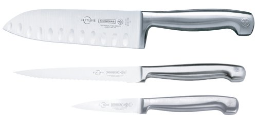 Mundial Future 3-Piece Stainless-Steel Hollow Edge