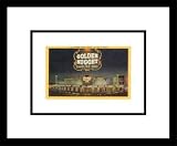 Golden Nugget Gambling Hall, Las Vegas, Nevada Framed Art Poster Print, 19x17