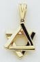 Jewish Star of David Charm - K543