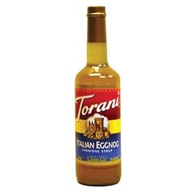 Torani Eggnog, Italian Syrup