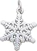 Jewelry : Snowflake Charm by Rembrandt Charms