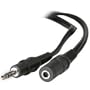 3.5mm Stereo Headphone Extension 15 ft. Coiled