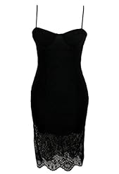 Sexy Lace Summer Spaghetti Strap Club Dress/Party Dress/Midi Dress 
