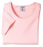 NEW Port Authority - Ladies Scoop Neck T-Shirt Light Pink-XXL