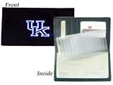 Kentucky Wildcats Embroidered Leather Checkbook Cover - COLLEGE ATHLETICS Sports Merchandise
