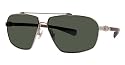 Nike Supercharged 100 Flexon Aviator Sunglasses, EV0442-245, Golden Hops Frame/ Grey-green Lenses