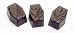 Chocolate Mold: Oblong Hexagon Topped w/Tulip Design. 30mmx22mmx15mm deep. 36 cavities