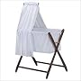 Cariboo Bassinet Arm with Veil by Scandinavian Child Finish: Mahogany
