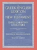 A Greek - English Lexicon of the New Testament and Other Early Christian Literature Third Edition (BDAG) On CD-ROM