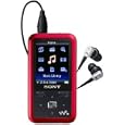 Sony 4 GB Walkman Video MP3 Player with FM Tuner (Red)
