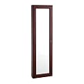 Wall Mount Jewelry Mirror - Burgundy Cherry
