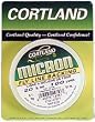 Cortland Micron Fly Line Backing Spool Length and Test: 100 yds. / 20 lb. test; Color: White