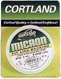 Cortland Micron Fly Line Backing Spool Length and Test: 100 yds. / 20 lb. test; Color: White