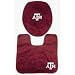Texas A&M Aggies Bathroom Set (Toilet Seat Cover & Floor Mat) NCAA