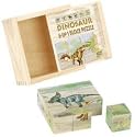 Wild RepublicDinosauria 6 in 1 Wooden Block Puzzle
