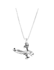 Sterling Silver Three Dimensional Dentist Chair Necklace