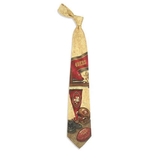 San Francisco 49ers Nostalgia 2 Silk Tie