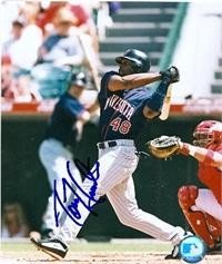 Torii Hunter Autographed/Hand Signed Minnesota Twins 8x10 Photo