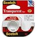 SCOTCH TRANSPRNT TAPE .5X450 Size: 12 ROLLS