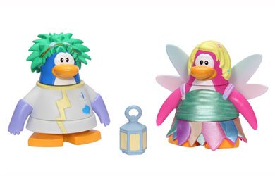 Disney Club Penguin – 5cm Mix ‘n’ Match Rad Scientist and Fairy