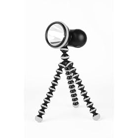 Joby Gorillatorch Adjustable and Flexible Tripod Flashlight, Gray