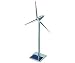 Solar Wind Turbine - Polished Aluminum