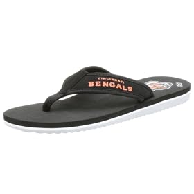 Reebok NFL Summer Time Bengals Men's Flip-Flops