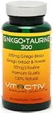 Ginkgo Biloba + Taurin - Für ein besseres Gedächtnis, Konzentration u. Energie (60 Tabl.)