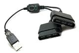 Review Trendline24  / Original Trendline24 PSX PS2 2fach Controller Adapter to USB PC