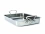 Mauviel M'Cook 5 Ply 15.7 x 11.8 Inch Shallow Roasting Pan