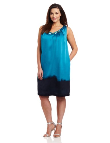 Buy Jones New York Womenâs Plus-Size Dress, Celestial Multi, 16W ...