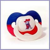 Baby Fanatic UMS810 Pacifier -University of Mississippi Package of Three