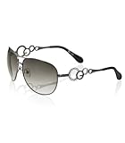 G by GUESS Metal Rim Aviator Sunglasses