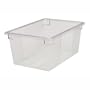 Rubbermaid Commercial Products FG332800CLR 16-5/8-Gallon Food/Tote Box