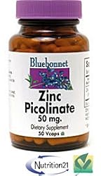 Zinc Picolinate 50 mg - 100 - VegCap