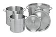 20 QT COMMERCIAL ALUMINUM STOCK POT - NSF