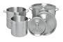 80 QT COMMERCIAL ALUMINUM STOCK POT - NSF