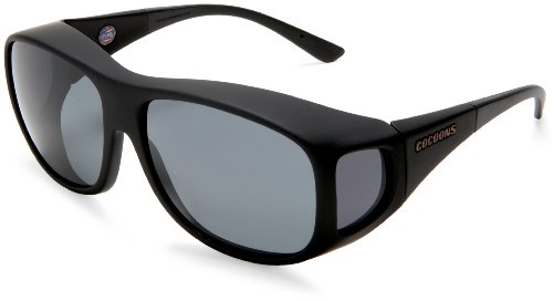 Cocoons Pilot Schwarz mit Grau C302G Polarisiert