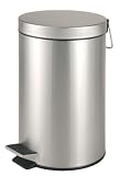 Produkt-Bild: TOP Treteimer Abfalleimer Edelstahl rostfrei 12 Liter