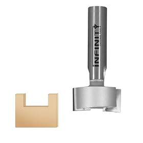 Click here to buy 52-501, 1 2 Shank Dado and Planer Router Bit by infinity Tools.