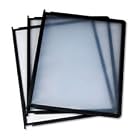 Durable 5548-01 Replacement Panels for Instaview Desktop Reference System, Black Border, 5... by Durable