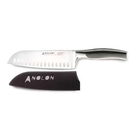 Anolon Stainless Steel Santoku Knife, 7 by Anolon
