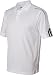 Adidas Golf Men's ClimaLite 3-Stripes Cuff Polo Sport Shirt. A76