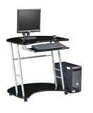 Rolling Student Desk - Black