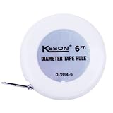 Keson D18646 12-pack Diameter Tape, 6-ft, feet & inches/diameter feet & inches