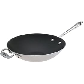 All-Clad Stainless Nonstick 10-Inch Open Stir Fry Pan
