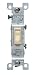 Leviton M01-01451-2IM 15 Amp SP Quiet Switch Grounded, Ivory, 10-Pack