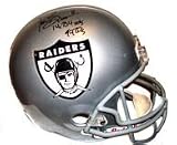 Tim Brown Autographed Oakland Raiders Riddell Full Size Helmet